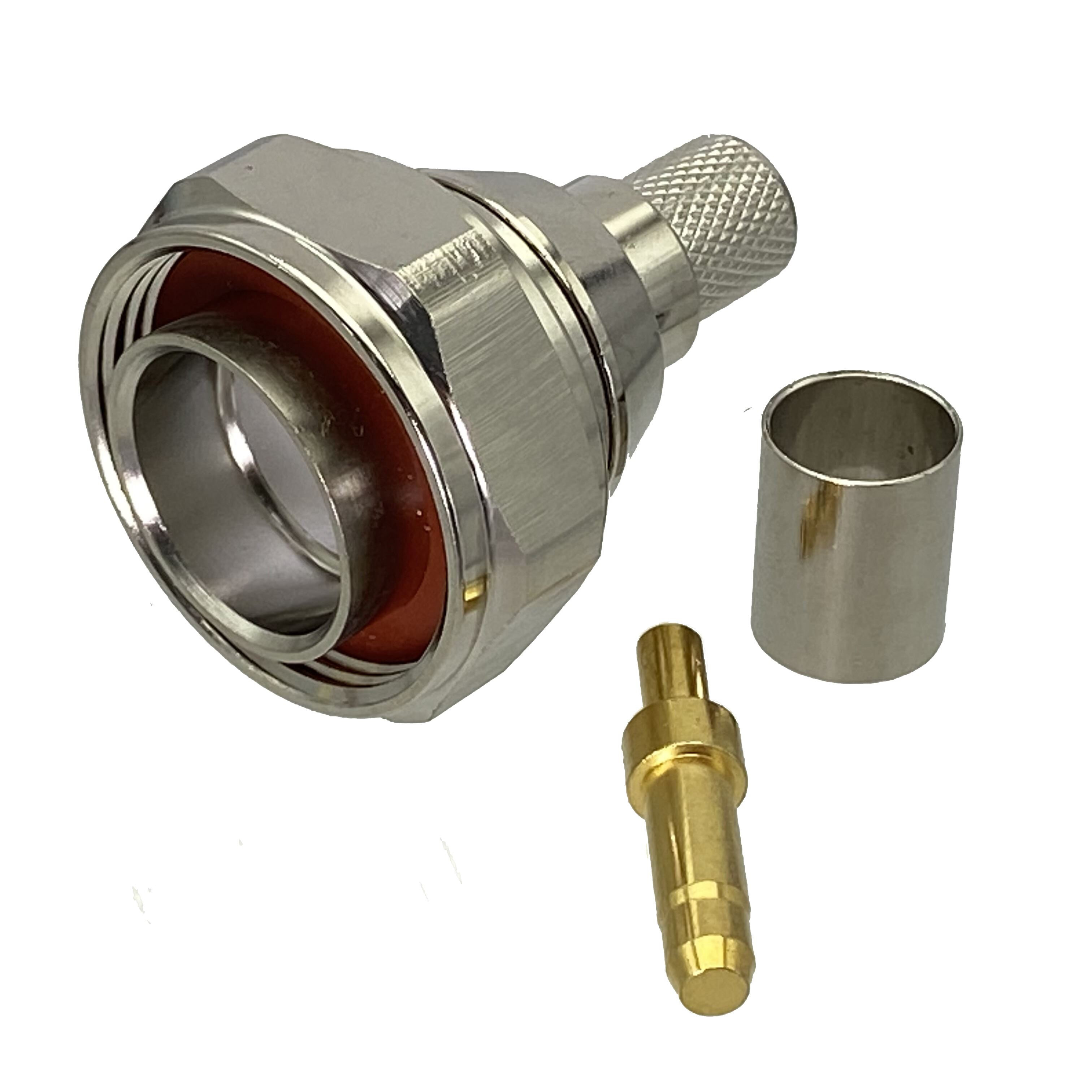 1pcs 7/16 DIN L29 Male Plug Connector Crimp RG8 LMR400 RG21