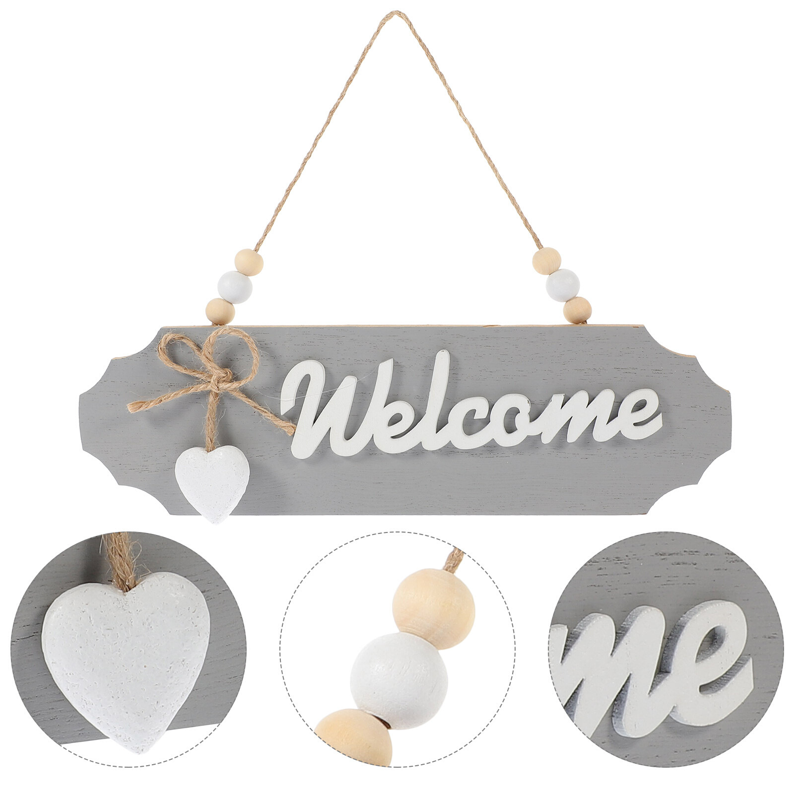 Double Sided Store Sign Retro Decor Front Door Decorations