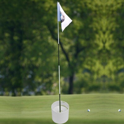 Golf Training Aids White Plastic Golf Hole Putting Putter