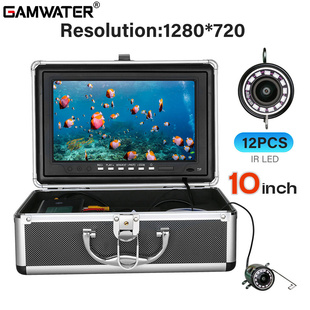 10 inch DVR Fish Finder Underwater Fishing Camera HD1280