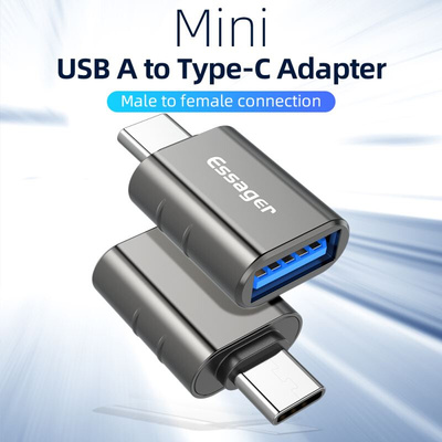 Essager USB Type C OTG Adapter USB .0 To USB C Male Conver
