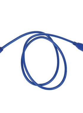 Blue Superspeed USB 3.0 Type A Male to Mini B 10 Pin Male Ad