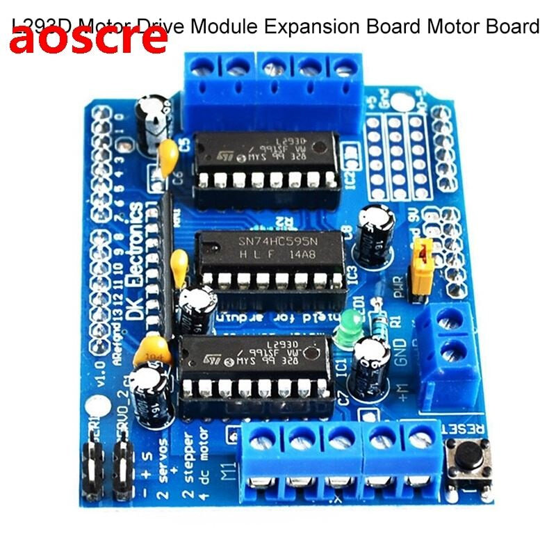 L293D Motor Drive Shield dual for arduino Duemilanove, Motor