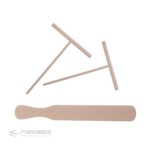 and Porta 3Pcs Spreader Wooden Kit Set Crepe Spatula