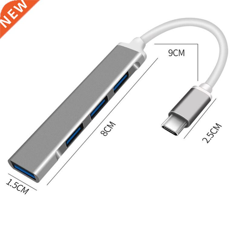 USB HUB Type C 3.1 Multi 4 Port Splitter OTG For Lenovo Xiao