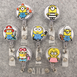 Cartoon Funny Boys Style Retractable Badge Reel For Nurse
