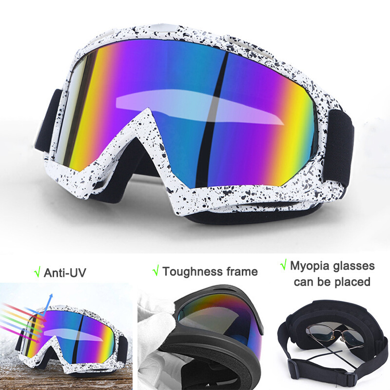 Ski Snowboard Goggles Anti-Fog Skiing Eyewear Winter Outdoor