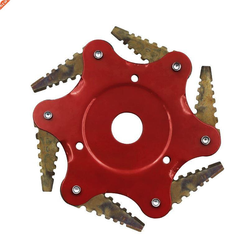 6 Teeth Brush Cutter Blade Trimmer Metal Blades Trimmer Head