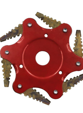 6 Teeth Brush Cutter Blade Trimmer Metal Blades Trimmer Head