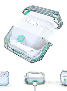 Clear Transparent Earphone Cases for AirPods Pro Case Shockp