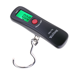 50kg/10g LCD Luggage Balance Scale Weight Travel Suitcase We