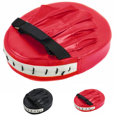 1pcs Boxing Hand Target MMA Martial Thai Kick Pad Kit Black