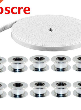 1Pcs GT2 9mm Width 2GT PU Transmission Timing Belt with GT2