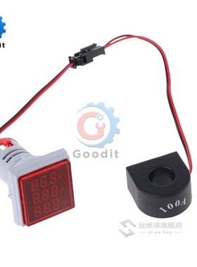 3 in 1 Digital Voltmeter Ammeter HZ Hertz Frequency Meter AC