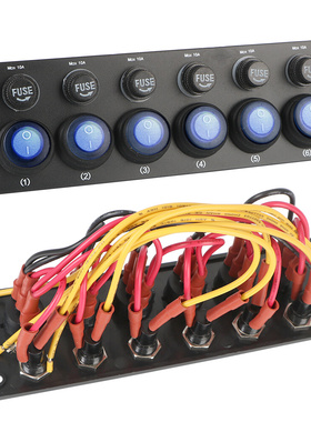 Camping Car Accessories 12V Toggle Switch For Motorhome RV