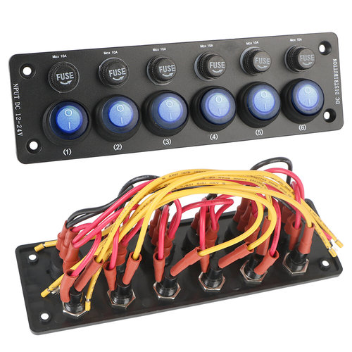 Camping Car Accessories 12V Toggle Switch For Motorhome RV