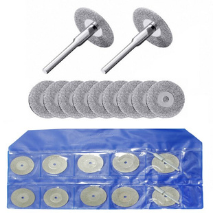 12Pcs Sharp Diamond Cut Off Rotary Tool Cutting Disc Disks D