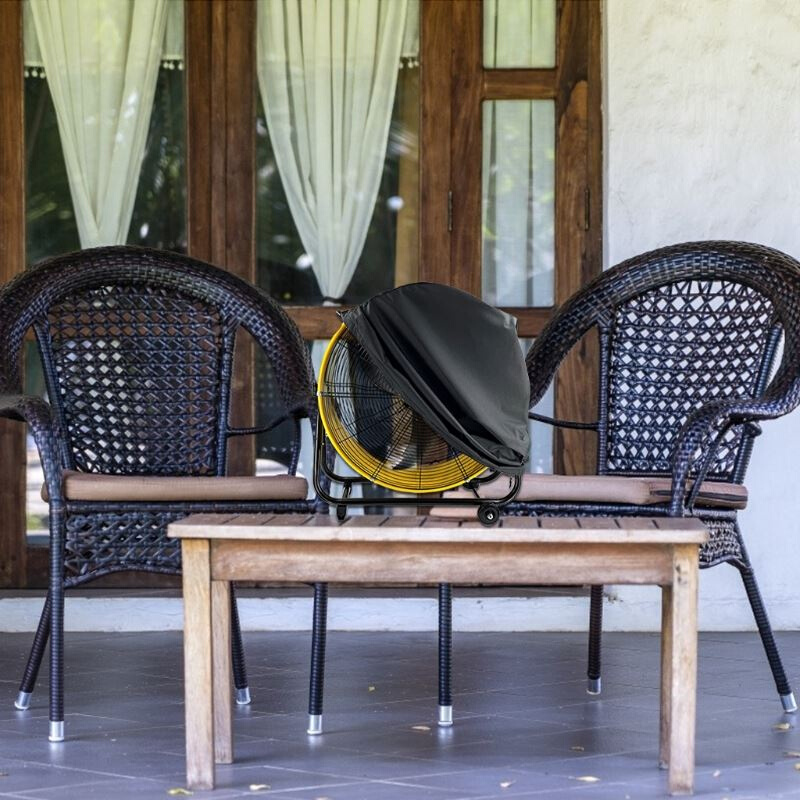Industrial Fan Cover Dustproof Cover UV Protection Outdoor H