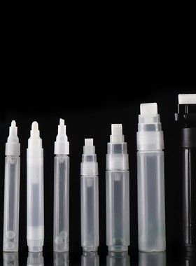 Empty Paint Pen 3/5/6.5/8/10mm Repeatable Rod Plastic Liquid