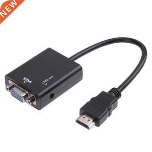 HDMI Male to VGA Male 1080P HDTV Video Converter Adapter wit