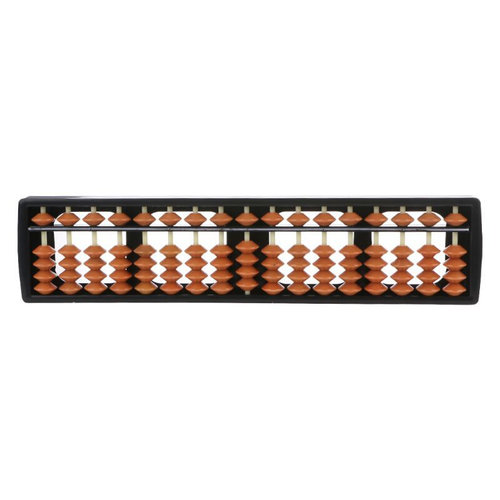 Mathematics 17 Digits Rods Soroban Standard Abacus Chinese