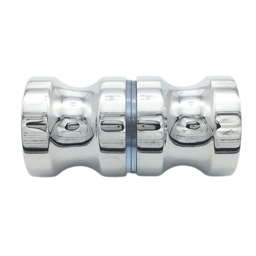 Single Groove Glass Door Knob Shower Room Cabinet Handle Alu