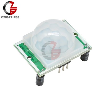 2Pcs SR501 PIR Motion Sensor Switch 5V 12V Pyroelectric Infr