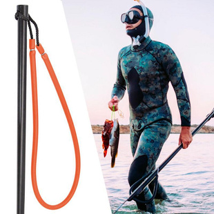 New 1pcs Spear Fishing Equipment Rubber Pole Spear Sling