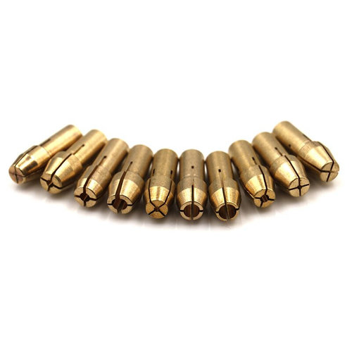10Pcs/lot Drill Chucks Adapter 0.5mm-3.2mm For Dremel Mini D