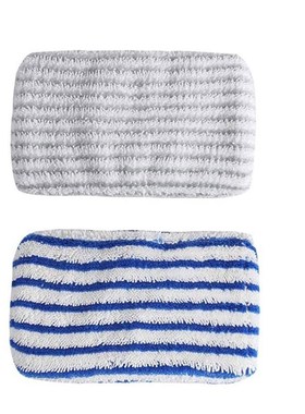 2pcs Microfibre Cloth Pads For Rowenta Clean&Steam ZR005801