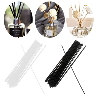 50Pcs/set 30cmx3mm Fiber Sticks Diffuser Aromatherapy Volati