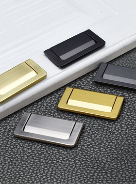 Modern Simple Plane Zinc Alloy Handle High Quality Drawer Kn