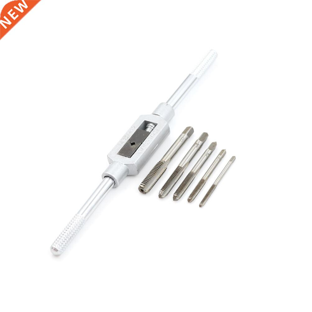 6Pcs Mini Tap Set Hand Tap Thread Wire Tapping M3-M8 With Ta