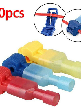 60PCS Quick Splice Wire Terminal Connectors Combo Kit Insula