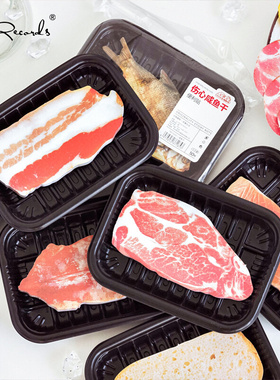 1PC Fun Sticky Notes Creative BBQ Notepad Self Adhesive Memo