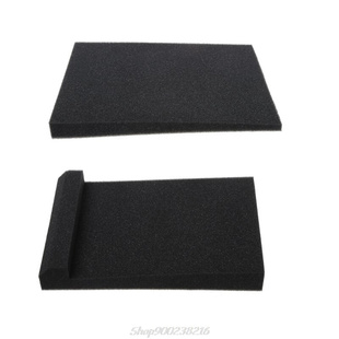 2 Pcs Sponge Studio Monitor Speaker Acoustic Isolation Foam
