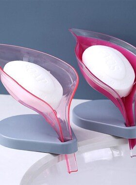 Leafology Decorative Drainage Soap Holder Dish Storage Plate