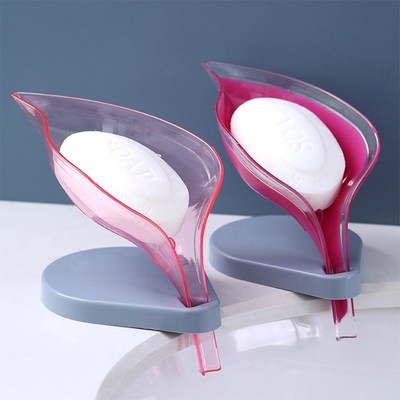 Leafology Decorative Drainage Soap Holder Dish Storage Plate