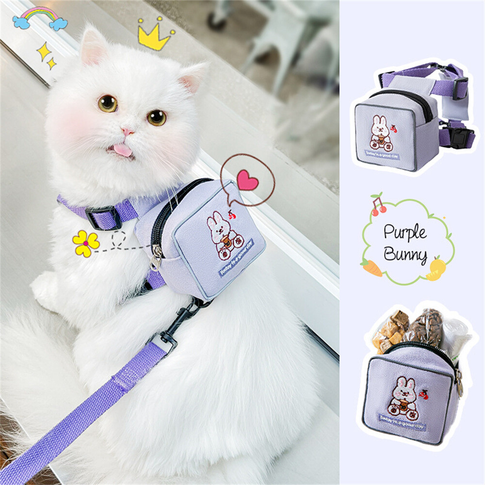 Travel Cat Carrier Snack Bag Cute Pet Self Knapsack Backpack