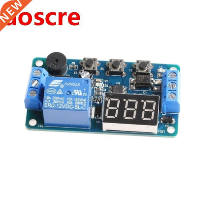 12V Module Delay Timer Relay Control Programmable Switch Car