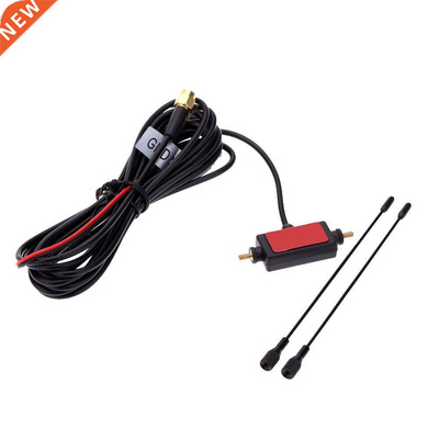 In Car Radio TV Antenna with Amplifier DVB-T ISDB-T Signal A