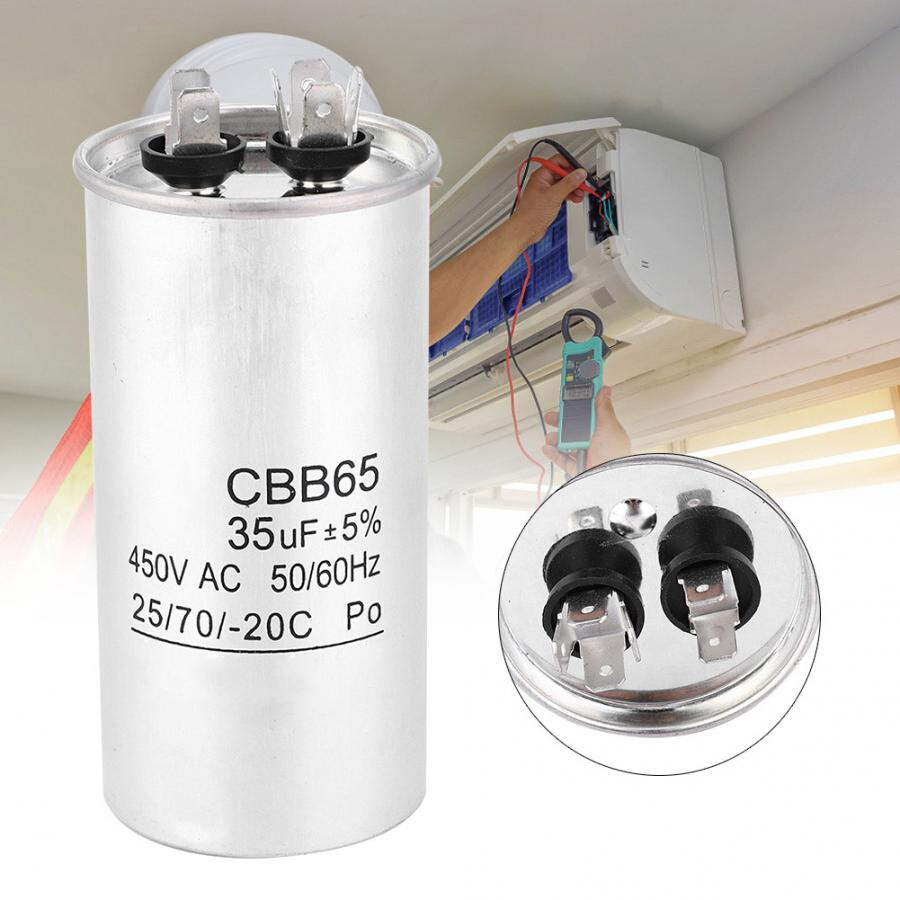 CBB65A 450V 35UF Capacitor Aluminum Foil Air Conditioning St