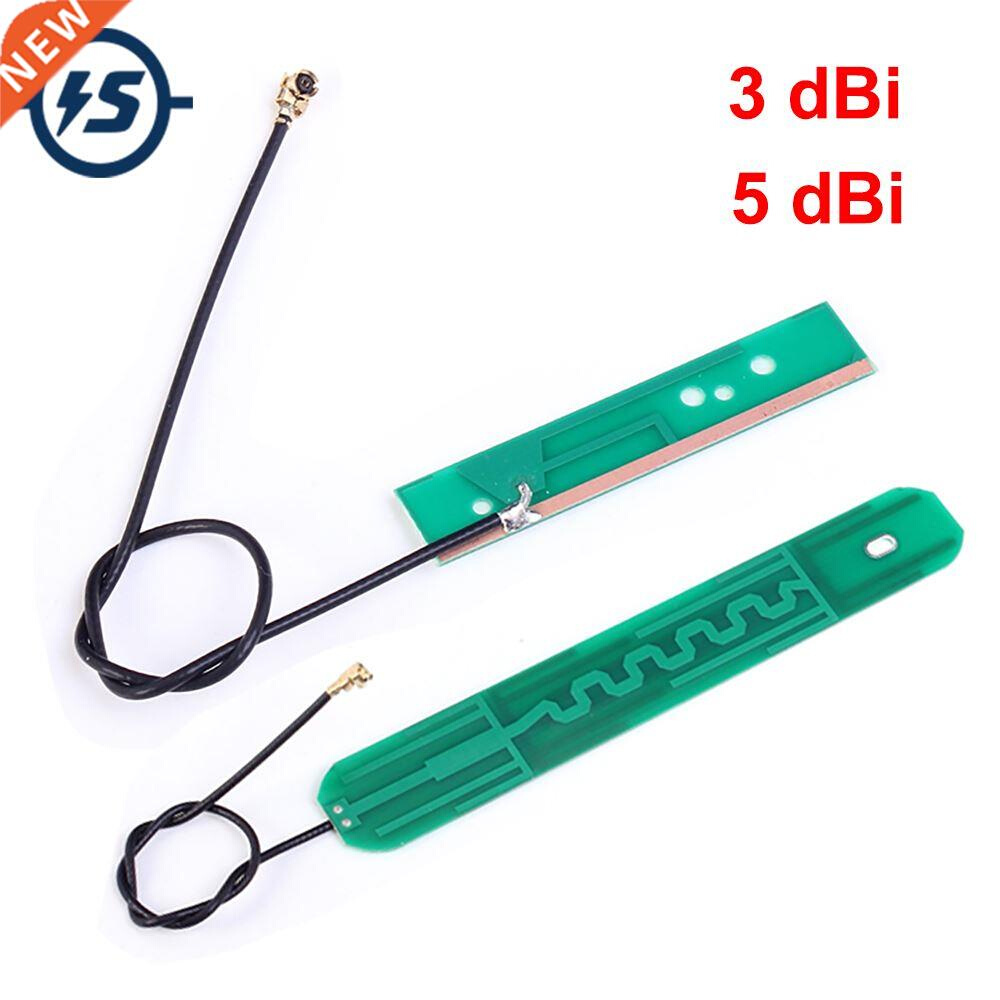 5pcs/lot 2.4G/5G/5.8GHZ Double Frequency Built-In PCB Antenn