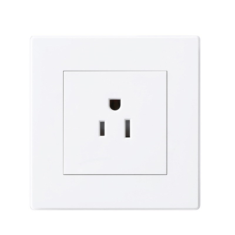 Atlectric American Japan Power Socket PC Plastic Panel Socke