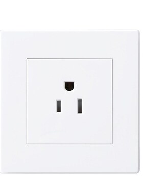 Atlectric American Japan Power Socket PC Plastic Panel Socke