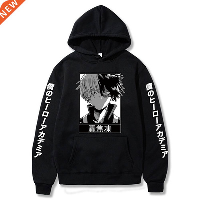 Anime My Hero Academia Hoodie Shoto Todoroki Pullover Sweats
