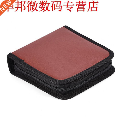 40 Disc Capacity CD Bag PU Leather CD DVD VCD Storage Case O
