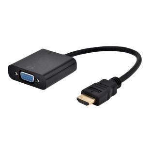 Portable HDMI To VGA Video Converter Adapter Full HD 1080P V