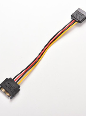 15 Pin SATA Male to Female 15 Pin 15P SATA apter Power Ext
