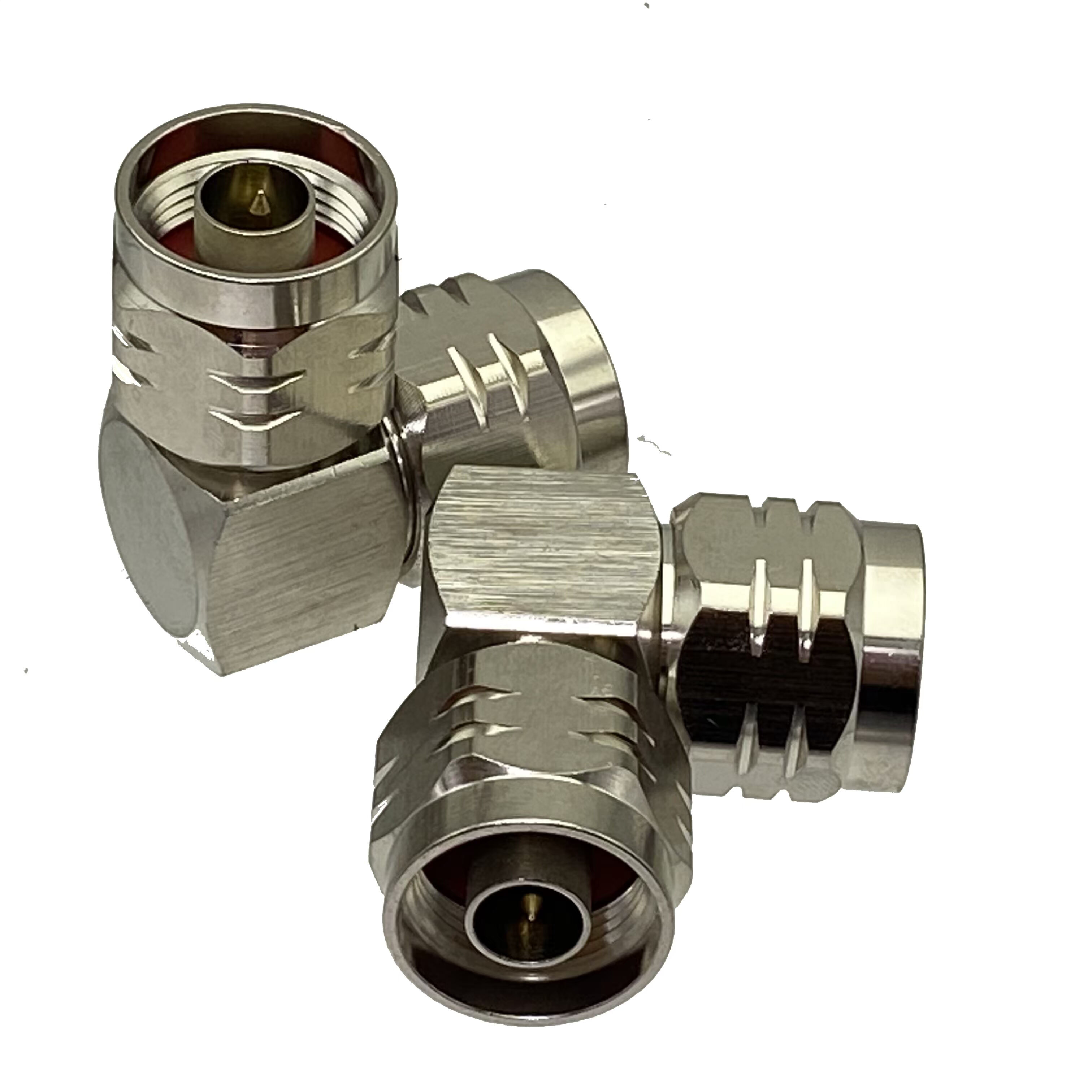 1Pcs N Male Plug to N Male Plug Right angle RF Adapter Conne